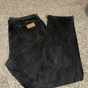 Wrangler Men's Black Jeans